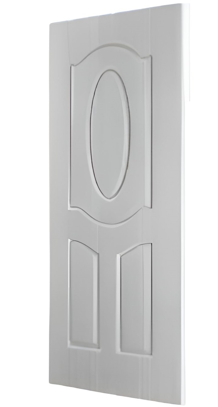 3 Panel Arch Woodgrain Finish Door
